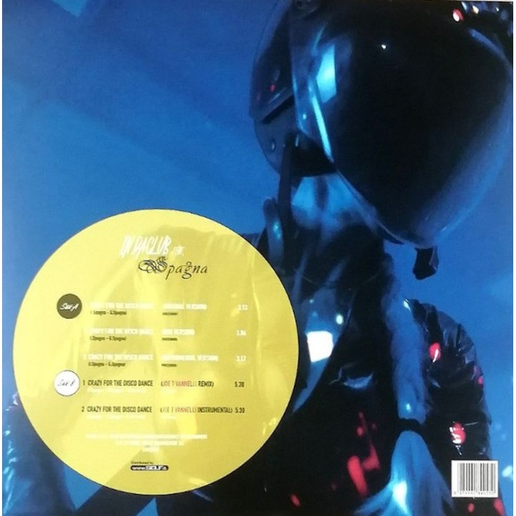 IN DA CLUB feat. IVANA SPAGNA - CRAZY FOR THE DISCO DANCE (VINYL)