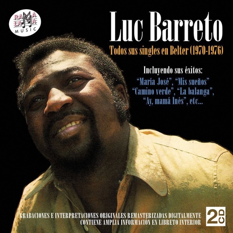 LUC BARRETO - TODOS SUS SINGLES EN BELTER (1970-1976) - 2CD