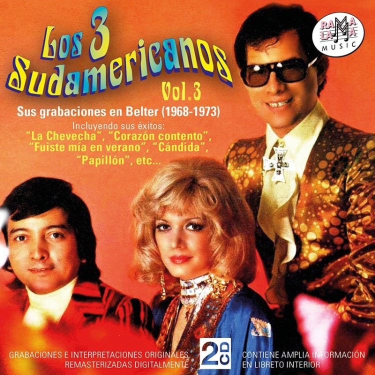 LOS 3 SUDAMERICANOS - Vol.3 SUS GRABACIONES EN BELTER (1968-1973) - 2CD