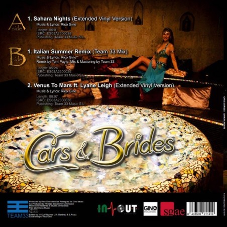 CARS & BRIDES - SAHARA NIGHTS - VINYL
