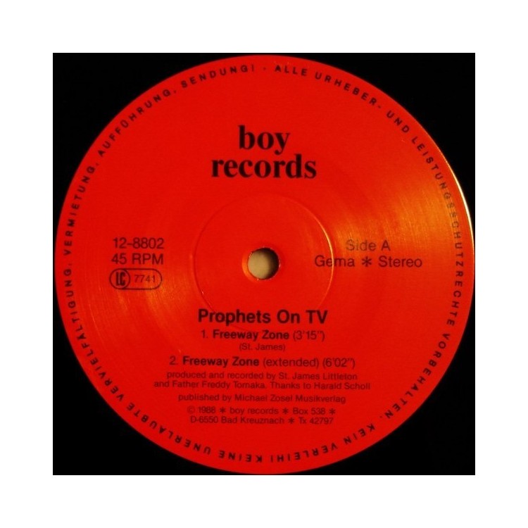 PROPHETS ON T.V. - EP (VINYL)