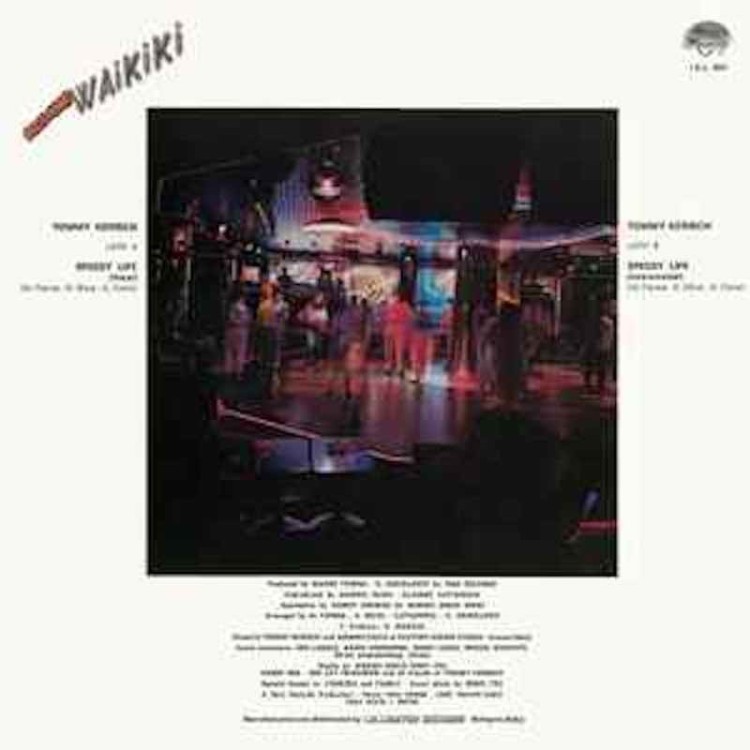 TOMMY KERISCH - SPEEDY LIFE - VINYL