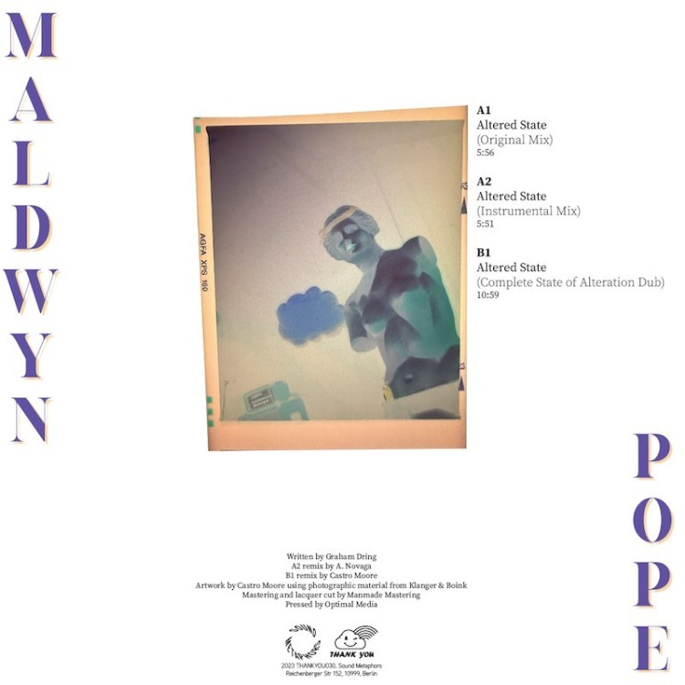 MALDWYN POPE - ALTERED STATE (VINYL)