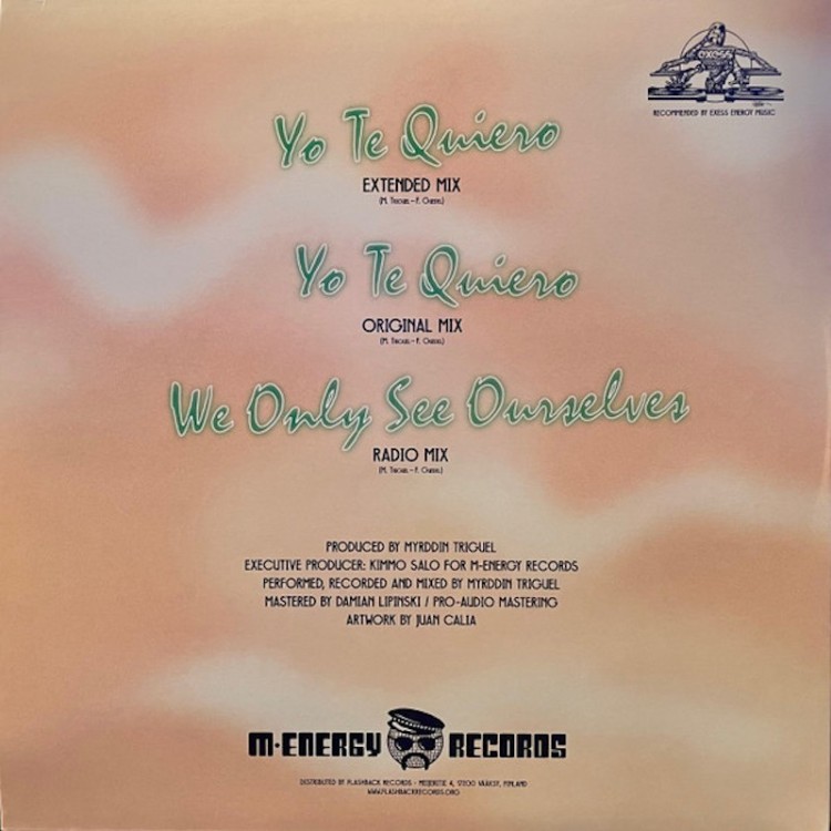 OBJET DE PLAISIR - YO TE QUIERO (BLUE VINYL)
