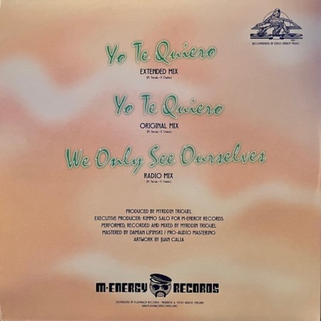 OBJET DE PLAISIR - YO TE QUIERO (BLUE VINYL) OBJET DE PLAISIR - YO TE QUIERO (BLUE VINYL)