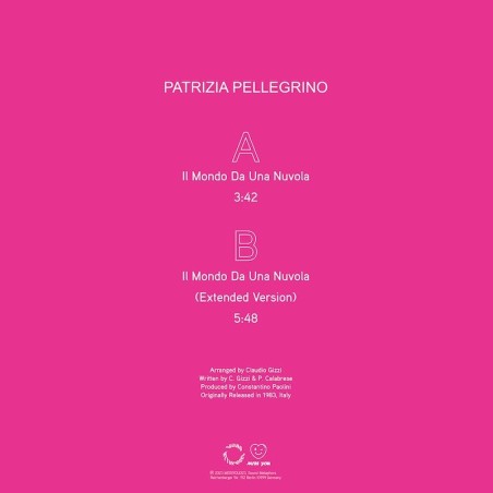 PATRIZIA PELLEGRINO - IL MONDO DA UNA NUVOLA (VINYL)