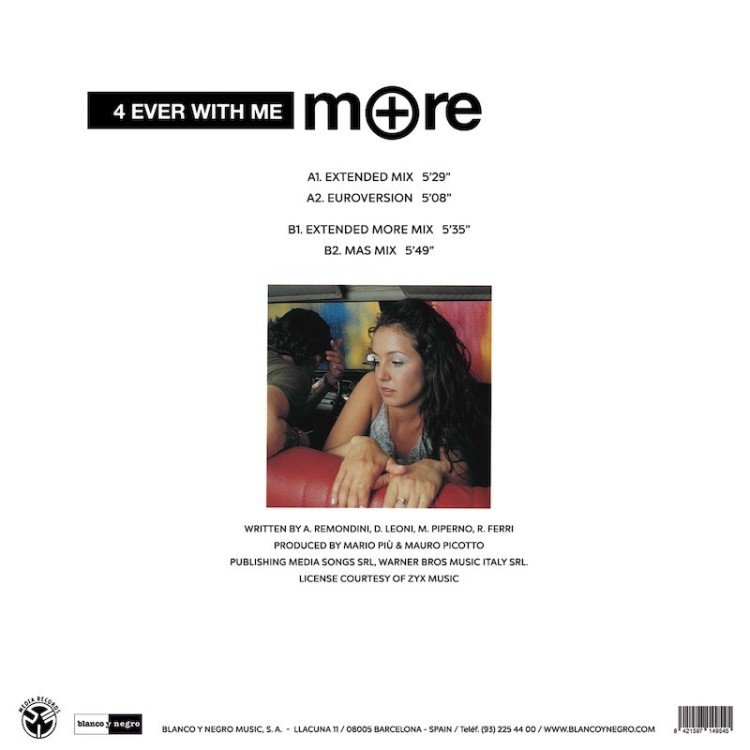 MORE - 4 EVER WITH ME (VINYL)
