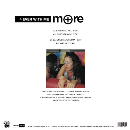 MORE - 4 EVER WITH ME (VINYL) MORE - 4 EVER WITH ME (VINYL)