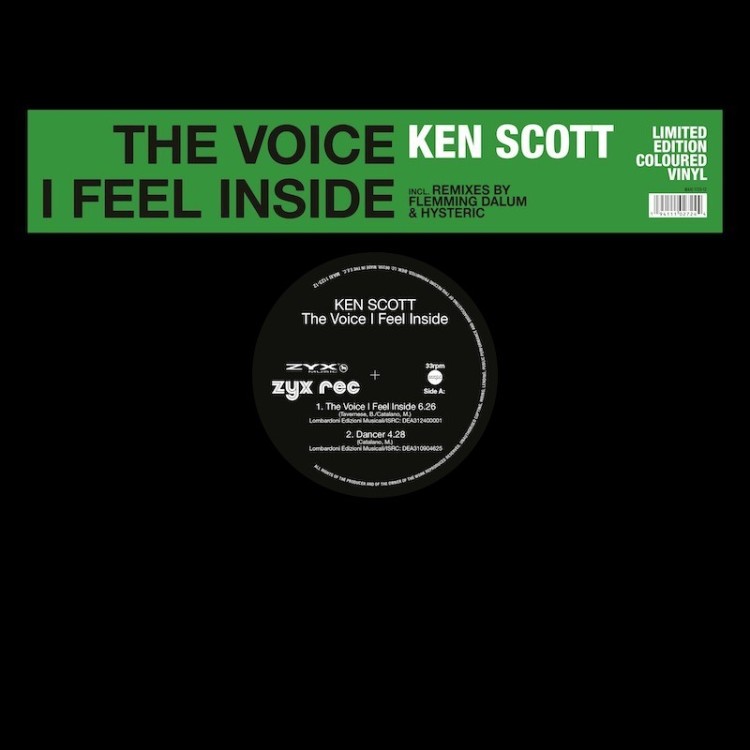 KEN SCOTT - THE VOICE I FEEL INSIDE (GREEN VINYL)