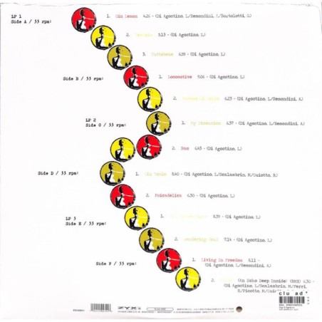 GIGI D'AGOSTINO - GIN LEMON E.P. - 3 VINYL