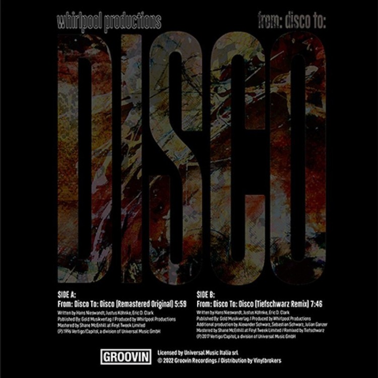 WHIRLPOOL PRODUCTIONS - FROM DISCO TO DISCO (VINYL)