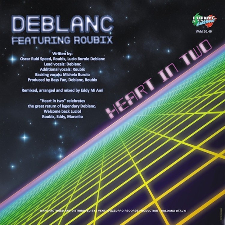 DEBLANC FEAT. ROUBIX - HEART IN TWO (VINYL)