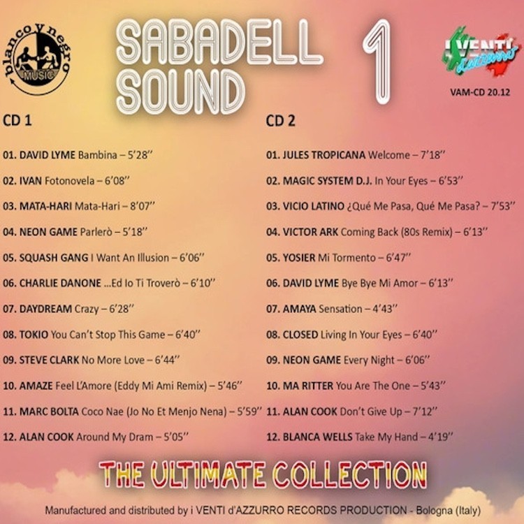 SABADELL SOUND THE ULTIMATE COLLECTION VOL.1 (2CD)