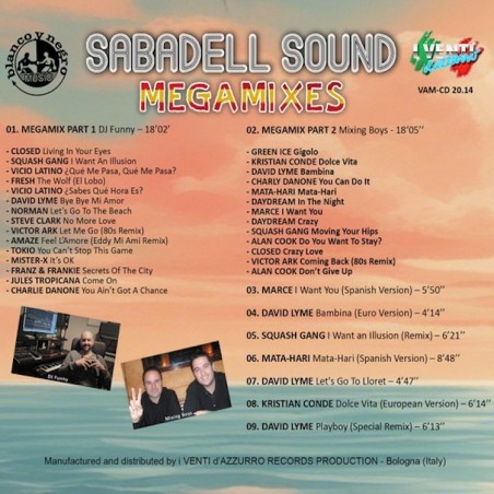 SABADELL SOUND MEGAMIXES (2CD) SABADELL SOUND MEGAMIXES (2CD)