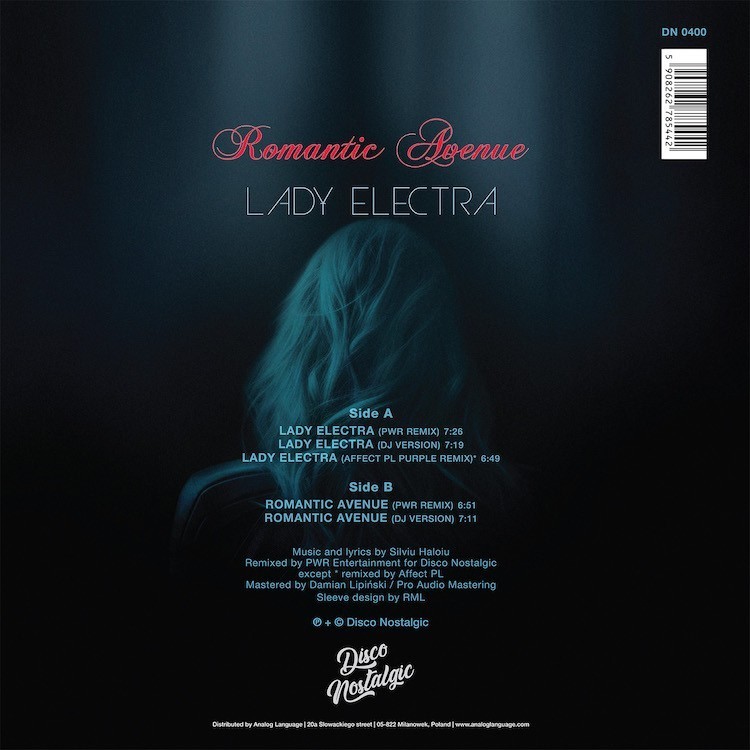 ROMANTIC AVENUE - LADY ELECTRA (RED / WHITE VINYL)