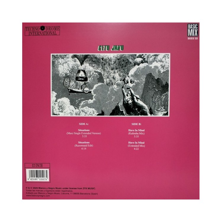 copy of CETU JAVU - SITUATIONS/HAVE IN MIND (GREEN VINYL)