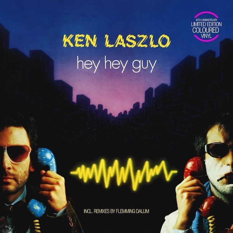 KEN LASZLO - HEY HEY GUY (COLOURED VINYL)