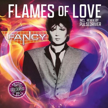 FANCY - FLAMES OF LOVE (COLOURED VINYL) FANCY - FLAMES OF LOVE (COLOURED VINYL)