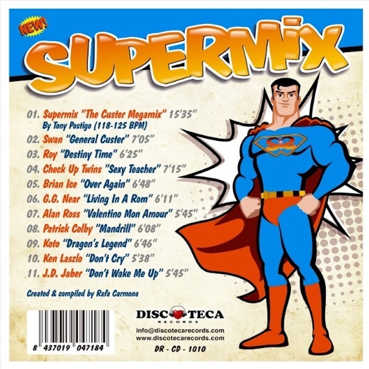 SUPERMIX by TONY POSTIGO (CD)