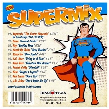 SUPERMIX by TONY POSTIGO (CD) SUPERMIX by TONY POSTIGO (CD)