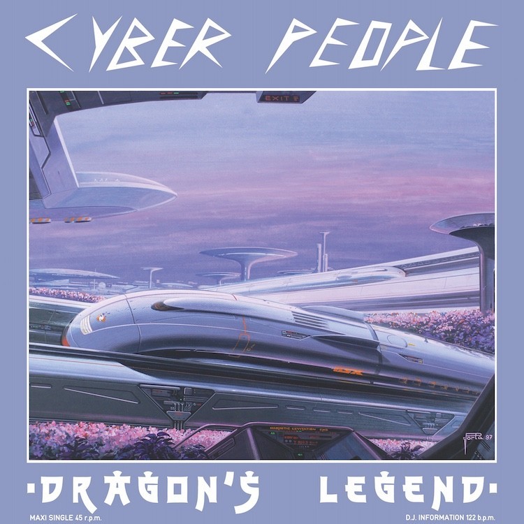 CYBER PEOPLE - DRAGONS' LEGEND (BLUE VINYL)