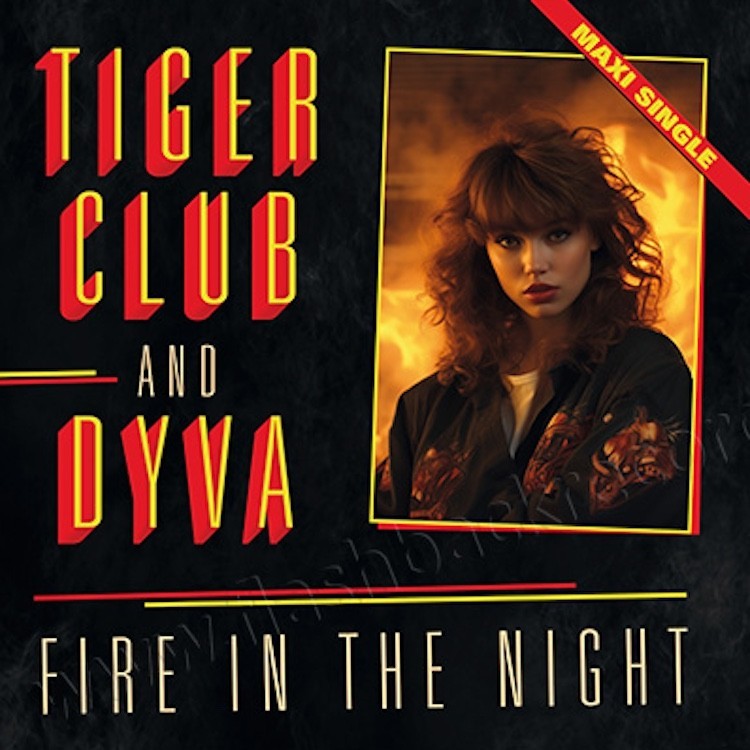 TIGER CLUB & DYVA – FIRE IN THE NIGHT (ORANGE VINYL)