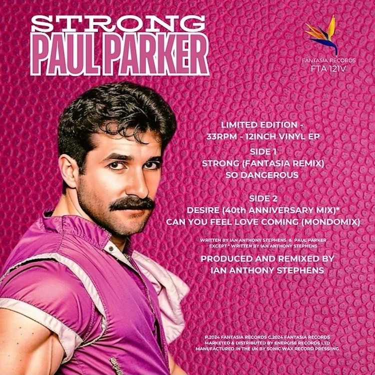 PAUL PARKER - STRONG E.P. (VINYL)