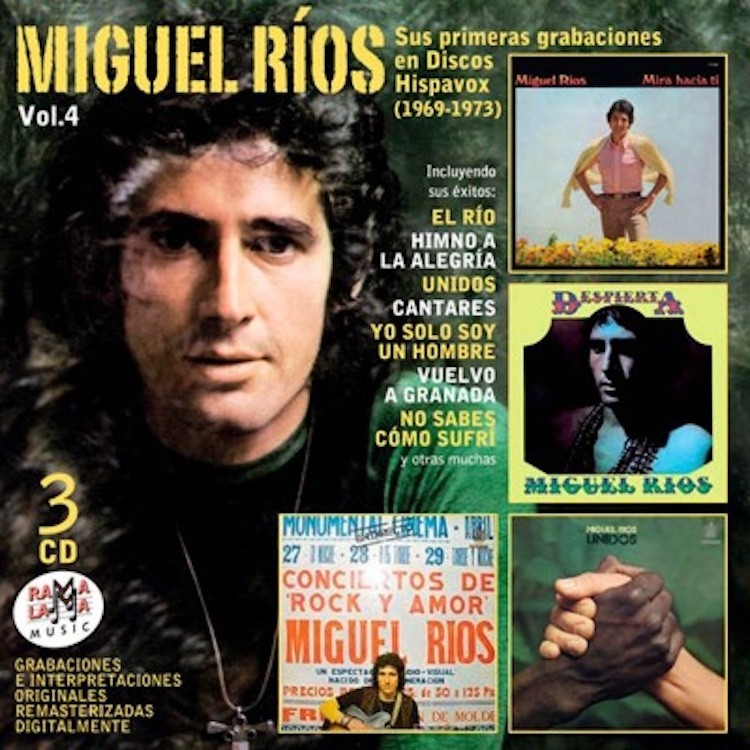 MIGUEL RIOS Vol. 4 SUS PRIMERAS GRABACIONES EN DISCOS HISPAVOX (1969-1973)