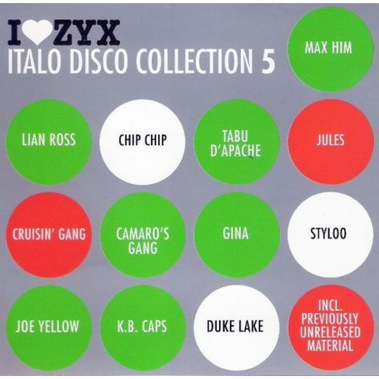 I LOVE ZYX ITALO DISCO COLLECTION 5