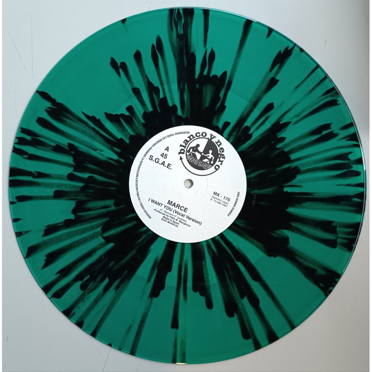 MARCE - I WANT YOU (SPLATTER GREEN/BLACK)