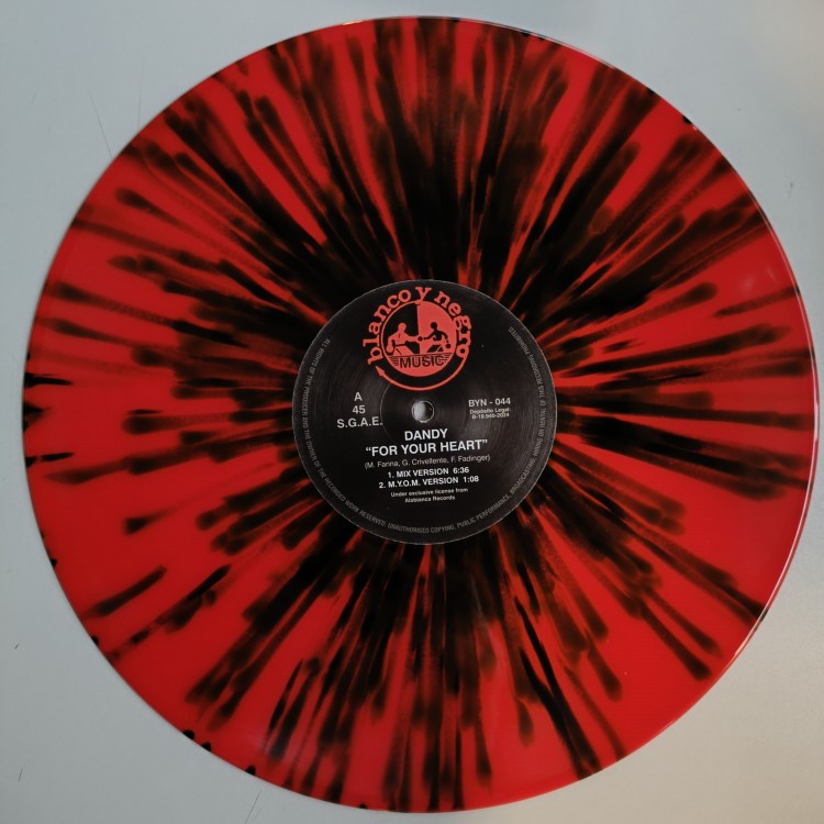 DANDY- FOR YOUR HEART (SPLATTERED VINYL)