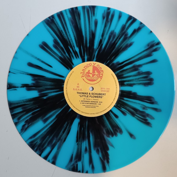 THOMAS & SCHUBERT - LITTLE FLOWERS (SPLATTERED VINYL)