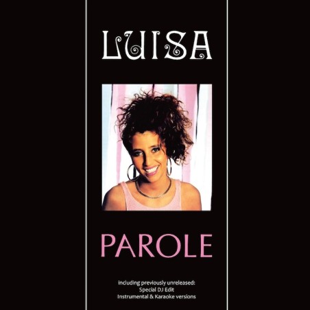 LUISA - PAROLE (TRANSPARENT VINYL) LUISA - PAROLE (TRANSPARENT VINYL)