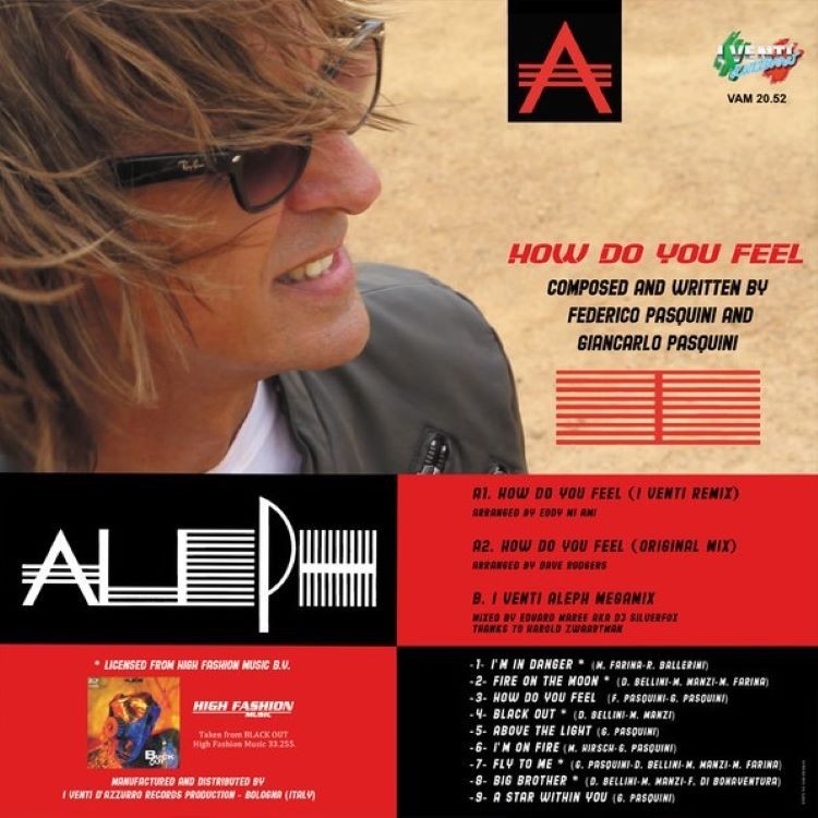 ALEPH - HOW DO YOU FEEL (VINYL)