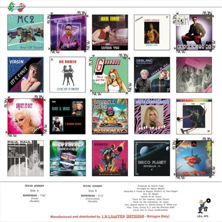 TEXAS JOHNNY - SUPERMAN (VINYL)