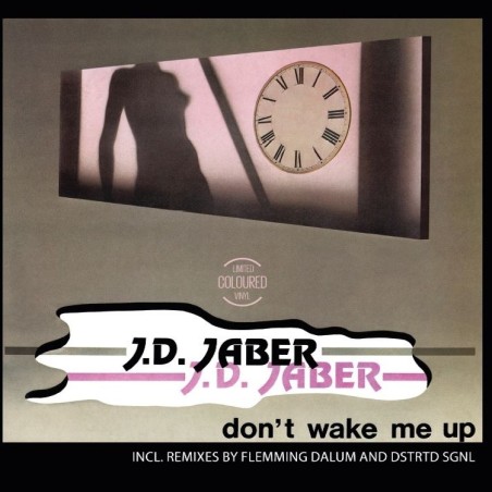 J.D. JABER - DON'T WAKE ME UP  (PINK TRANSPARENT/BLACK VINYL)