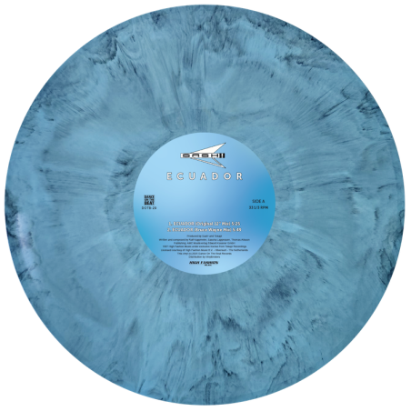 SASH - ECUADOR (BLUE MARBLED VINYL)