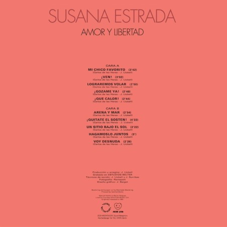 SUSANA ESTRADA - AMOR Y LIBERTAD (VINYL)