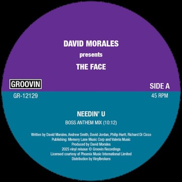 DAVID MORALES PRES THE FACE - NEEDIN' U (VINYL)