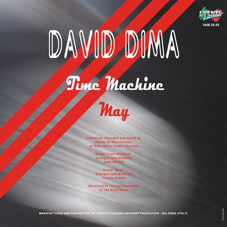 DAVID DIMA - TIME MACHINE / MAY (VINYL)
