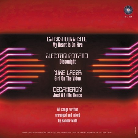 GIANNI DURANTE - MY HEART IN ON FIRE (RED VINYL)