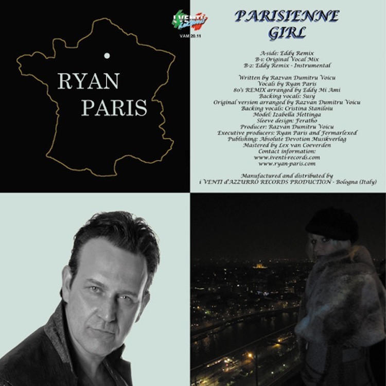 RYAN PARIS - PARISIENNE GIRL (SPLATERED VINYL)