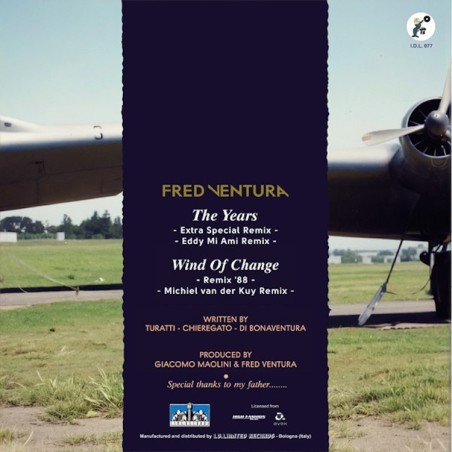 FRED VENTURA - THE YEARS (SPECIAL REMIX)  (VINYL)