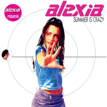 ALEXIA - THE SUMMER IS CRAZY (MAGENTA VINYL)