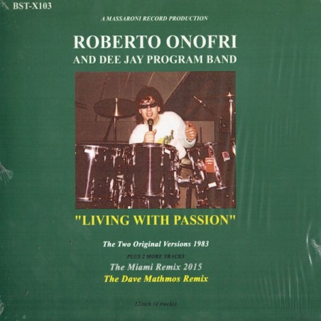 ROBERTO ONOFRI & DEE JAY PROGRAM BAND - LIVING WITH PASSION (GREEN VINYL)