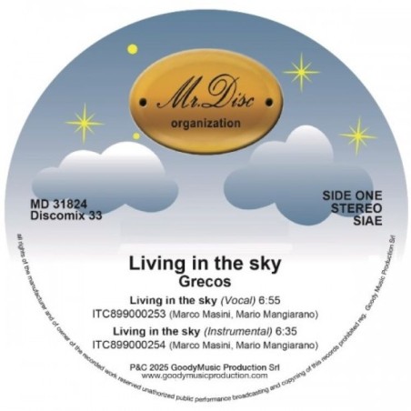 GRECOS - LIVING IN THE SKY E.P.