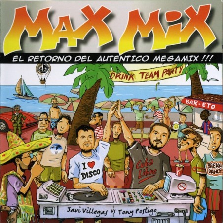 MAX MIX (EL RETORNO DEL AUTÉNTICO MEGAMIX) (2CD)