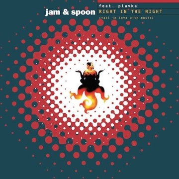 JAM & SPOON FEAT. PLAVKA - RIGHT IN THE NIGHT (RED MARBLED VINYL)