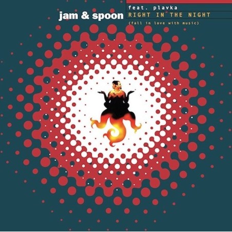 JAM & SPOON FEAT. PLAVKA - RIGHT IN THE NIGHT (RED MARBLED VINYL) JAM & SPOON FEAT. PLAVKA - RIGHT IN THE NIGHT (RED MARBLED VINYL)