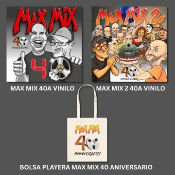 MAX MIX 40A + MAX MIX 2 40A + BOLSA MAX MIX 40A